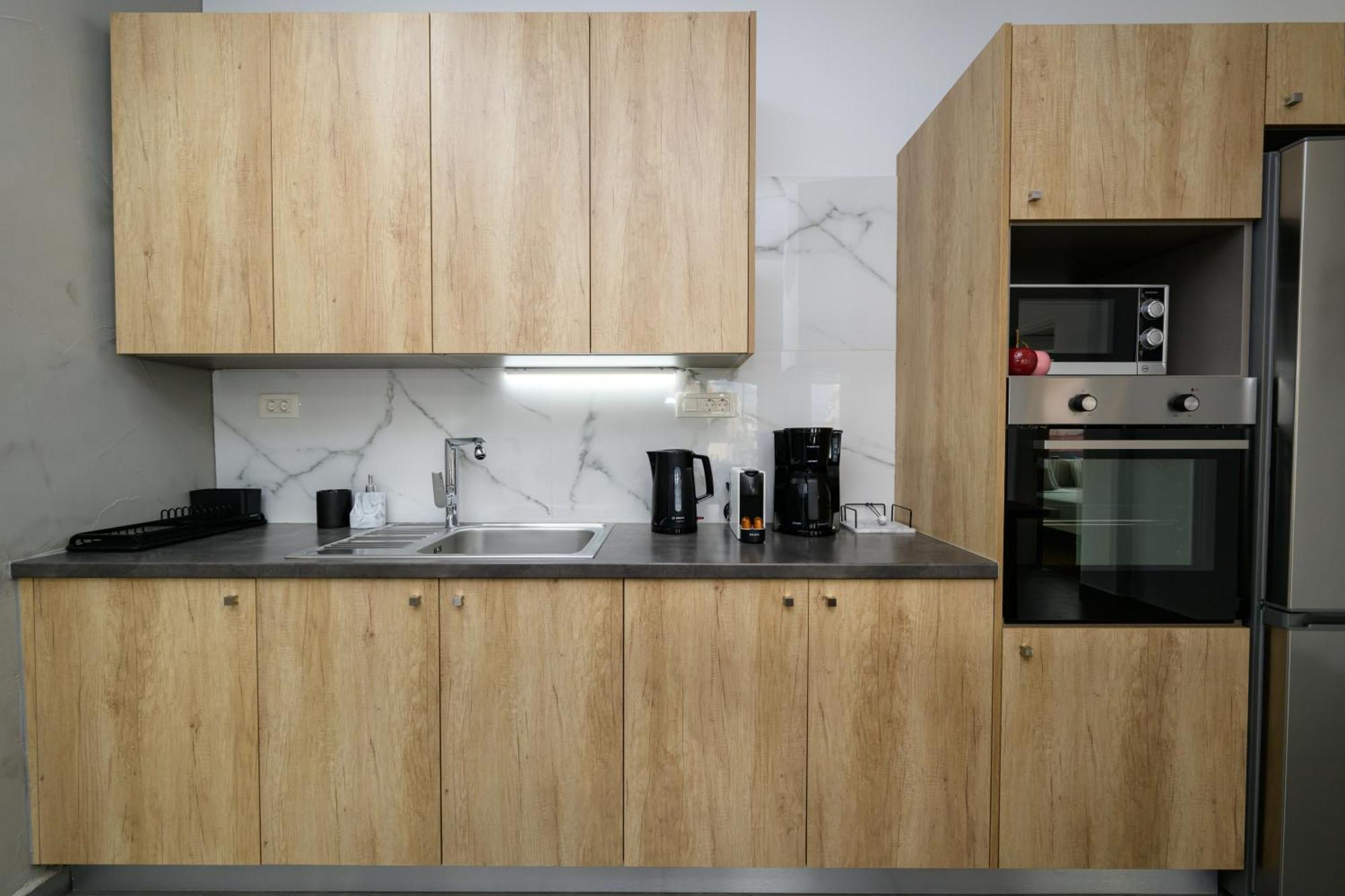 Modern Spacious Apartment Kíssamos Buitenkant foto