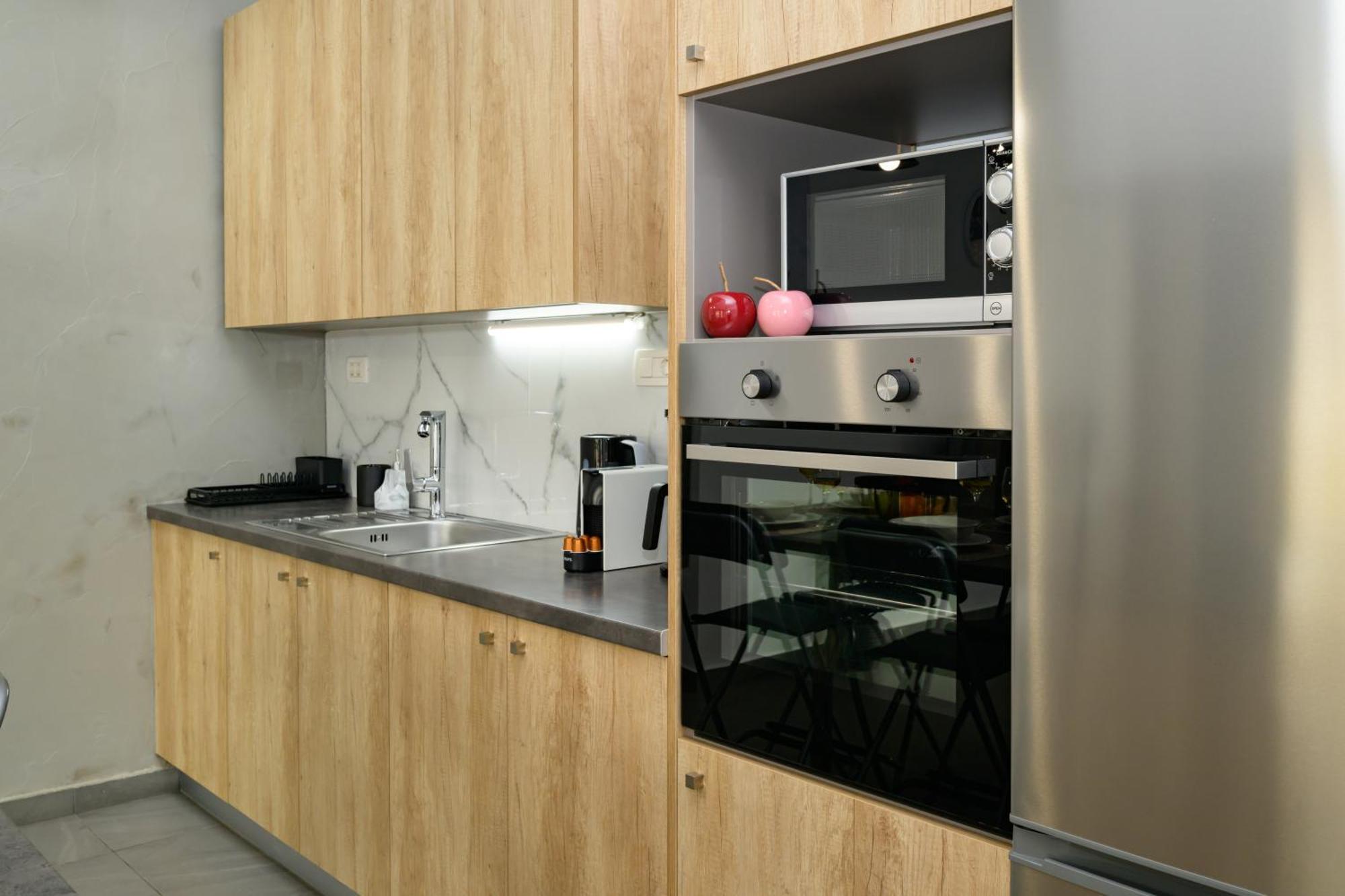 Modern Spacious Apartment Kíssamos Buitenkant foto