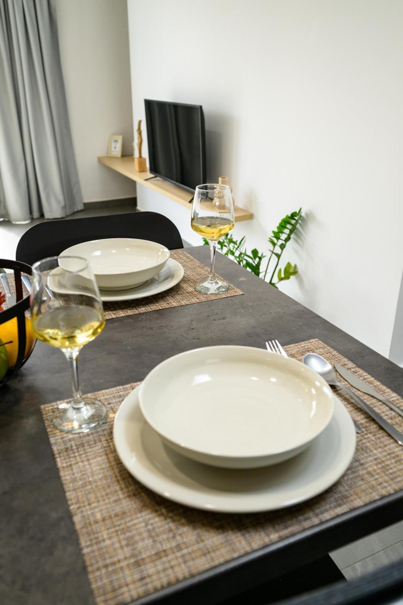 Modern Spacious Apartment Kíssamos Buitenkant foto