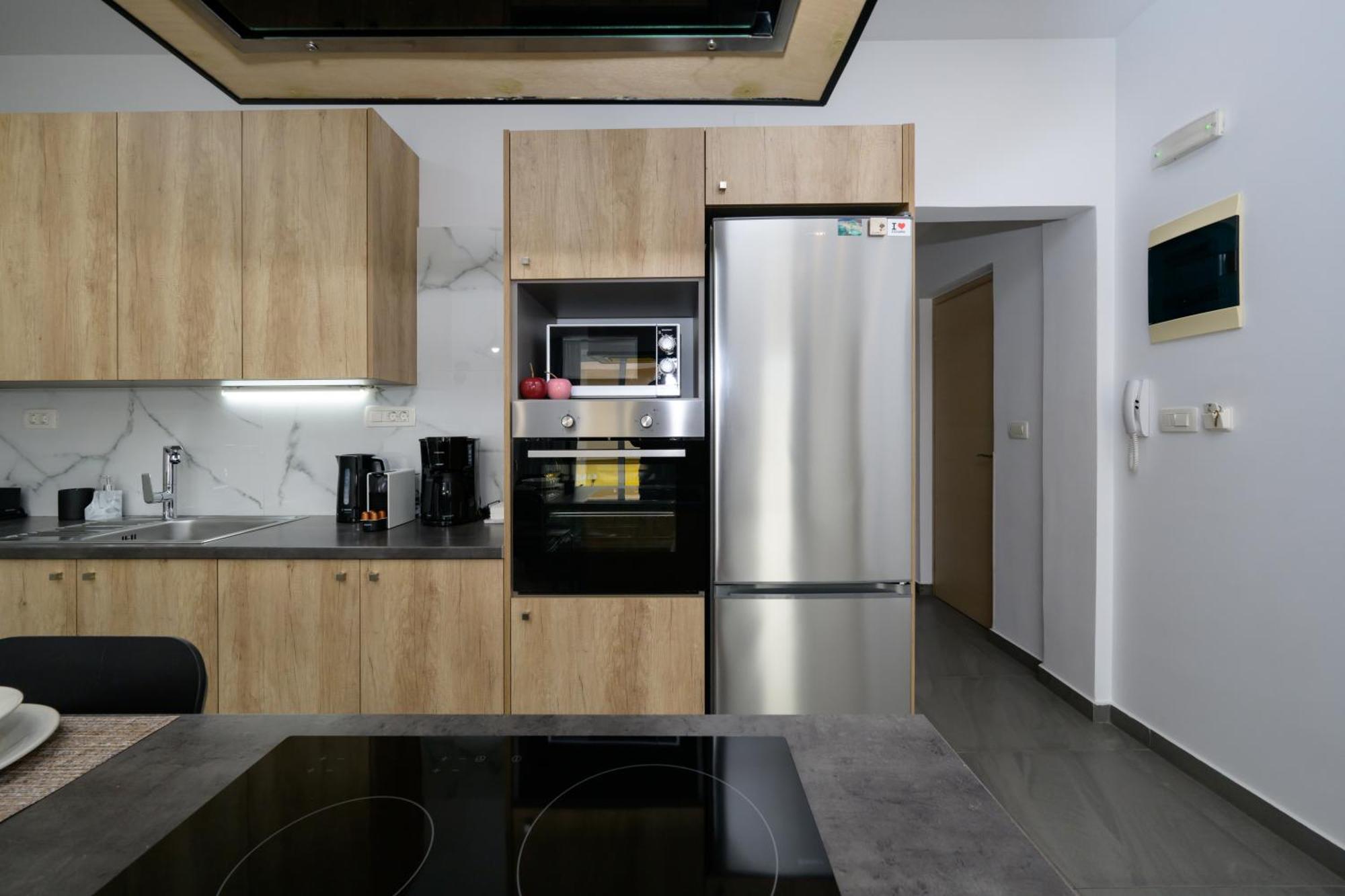 Modern Spacious Apartment Kíssamos Buitenkant foto