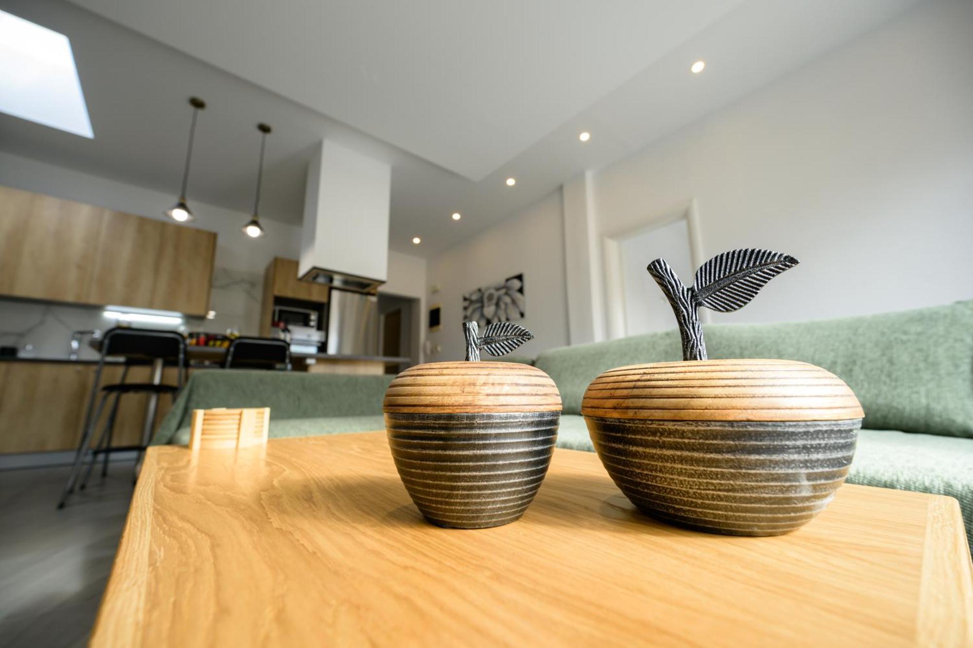 Modern Spacious Apartment Kíssamos Buitenkant foto
