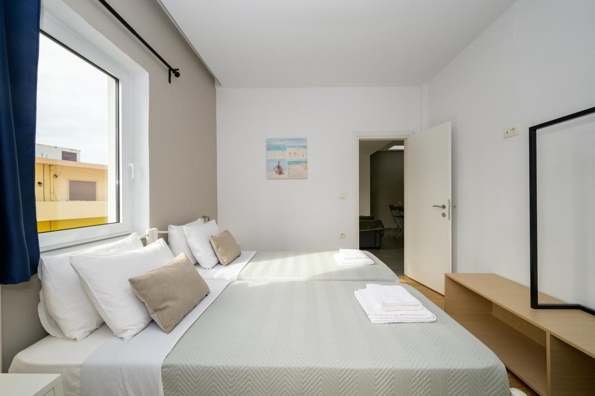 Modern Spacious Apartment Kíssamos Buitenkant foto