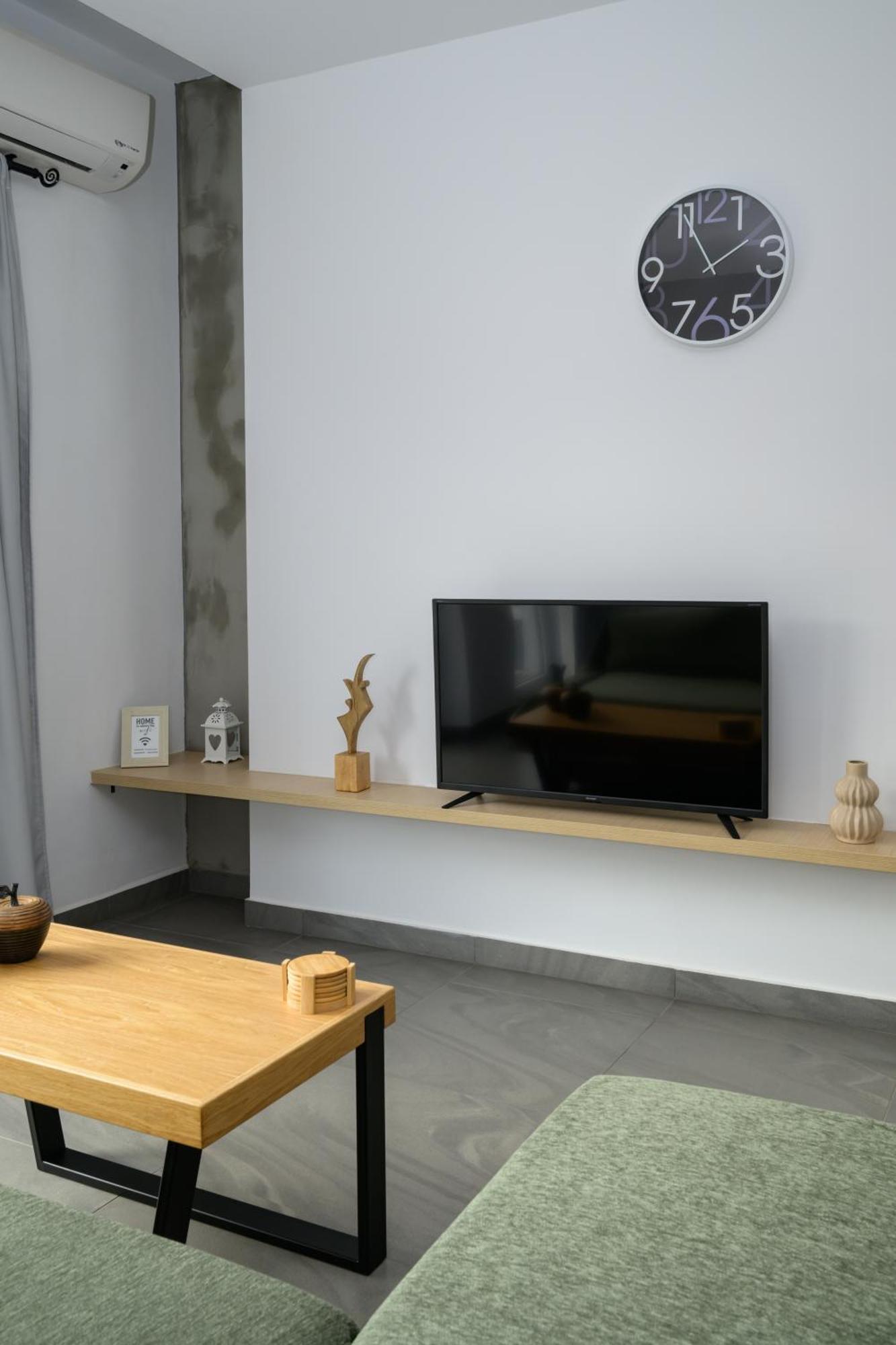 Modern Spacious Apartment Kíssamos Buitenkant foto